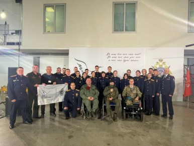 В Санкт-Петербурге сотрудники Следственного комитета Российской Федерации и курсанты встретились с защитниками Отечества