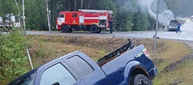 За прошедшие сутки подразделения территориального пожарно-спасательного гарнизона Ленинградской области реагировали на 13 оперативных событий:
