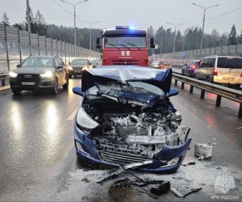 Во Всеволожске ликвидированы последствия ДТП с возгоранием
