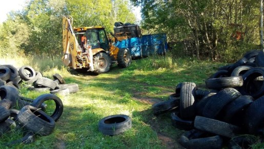 Тосненская городская прокуратура добилась ликвидации несанкционированной свалки на территории Ульяновского поселения