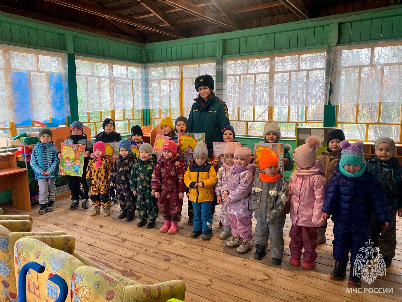 Занятие по пожарной безопасности