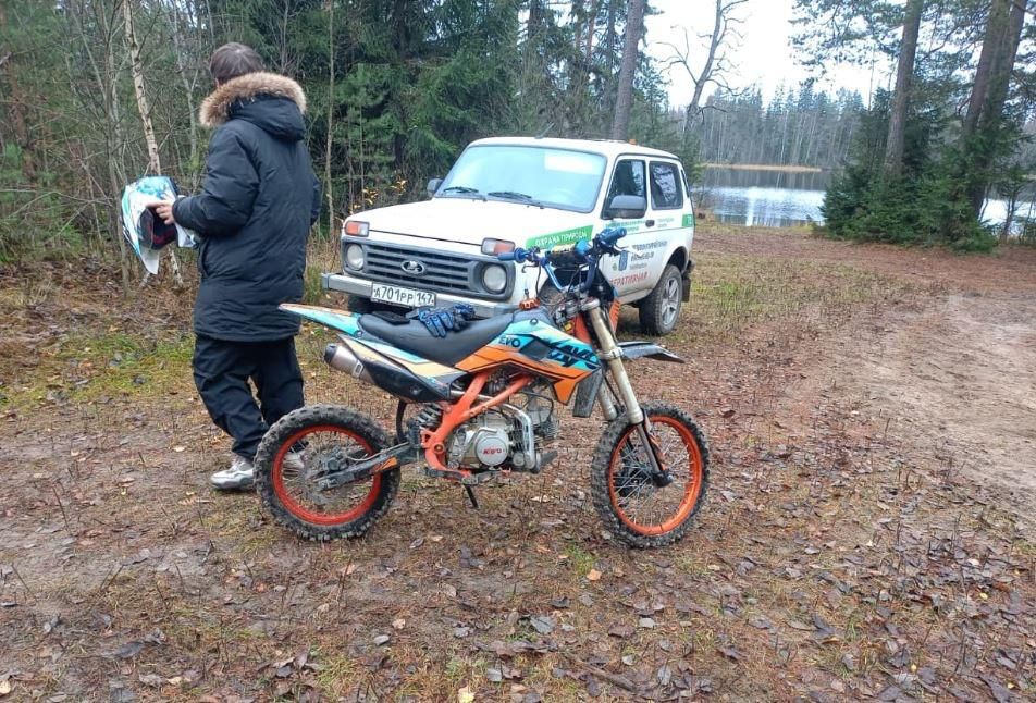 На ООПТ Ленобласти конфисковали мотоциклы и квадроциклы нарушителей На ООПТ Ленобласти конфисковали мотоциклы и квадроциклы нарушителей