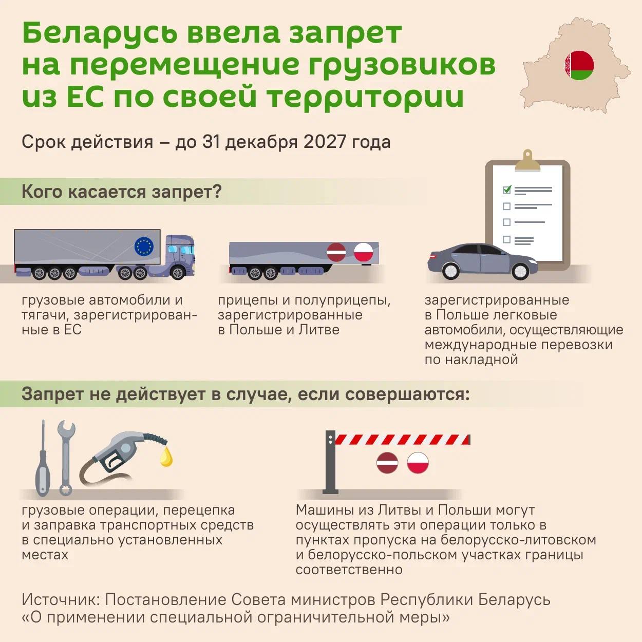 Это ограничение создает трудности для связи Прибалтики с Польшей, экономист Василий Колташов прокомментировал @SputnikLive запрет Беларуси на перемещение европейских грузов по ее территории