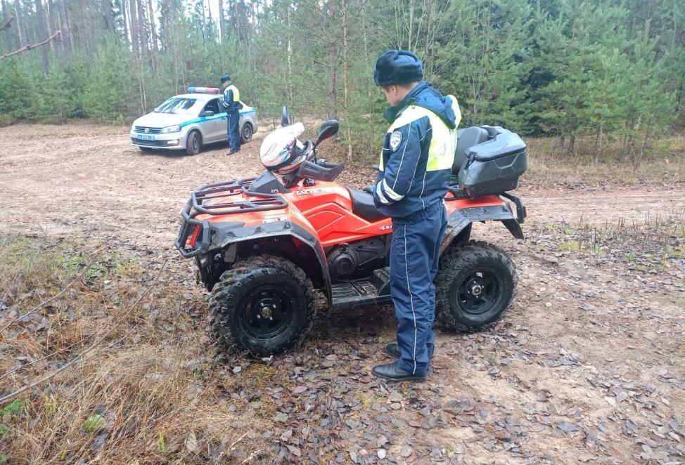 На ООПТ Ленобласти конфисковали мотоциклы и квадроциклы нарушителей На ООПТ Ленобласти конфисковали мотоциклы и квадроциклы нарушителей