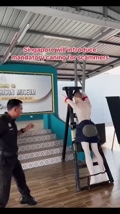 Новое в законодательстве Сингапура: мошенникам — от 6 до 24 ударов… розгами!