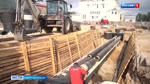 На Удельном проспекте завершили реконструкцию тепломагистрали