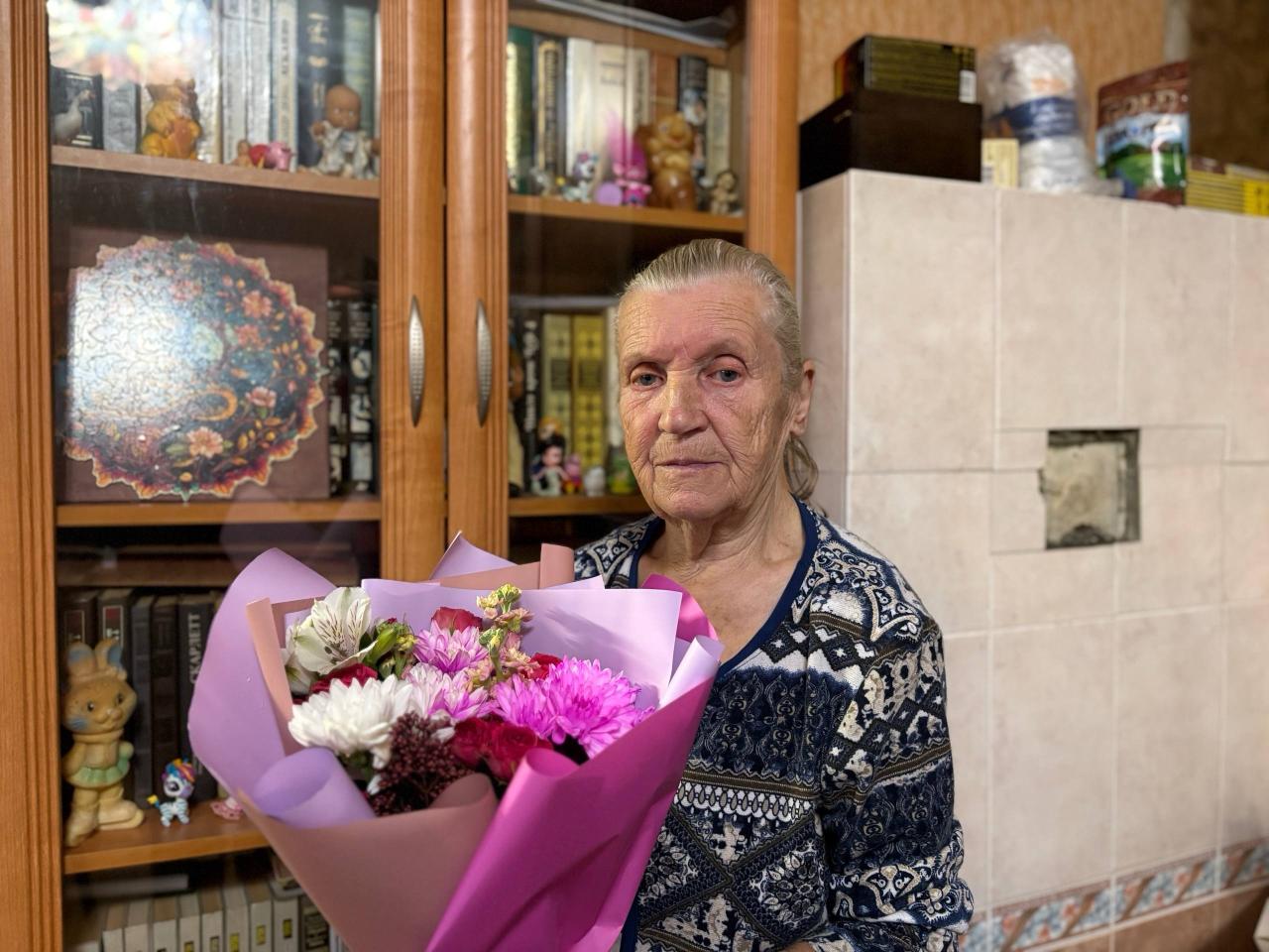 Галина Сахарова из Заневского поселения отметила 85-летний юбилей