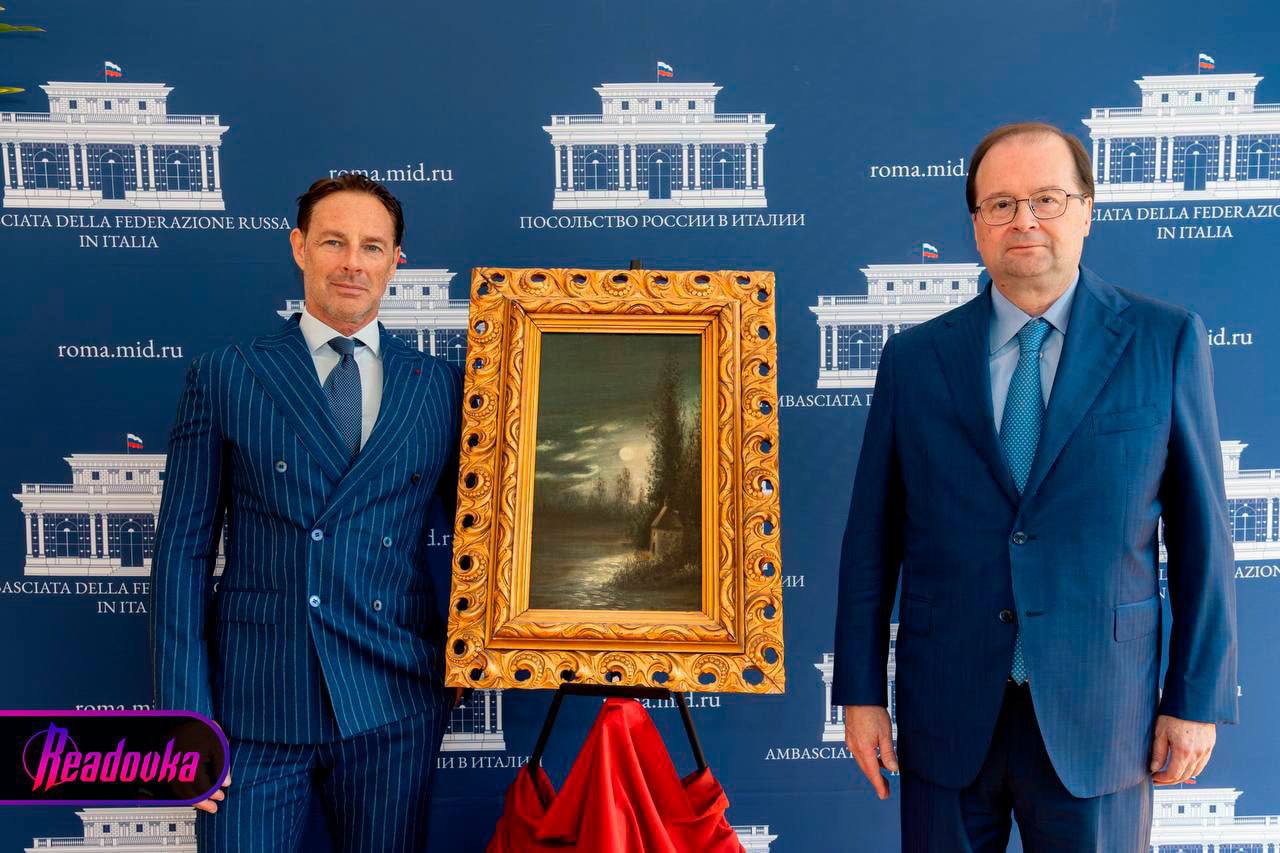 Итальянский коллекционер Паоло Польвани безвозмездно вернул России картину Льва Лагорио «Лунная ночь в Крыму», утраченную во время Великой Отечественной войны Итальянский коллекционер Паоло Польвани безвозмездно вернул России картину Льва Лагорио «Лунная ночь в Крыму», утраченную во время Великой Отечественной войны