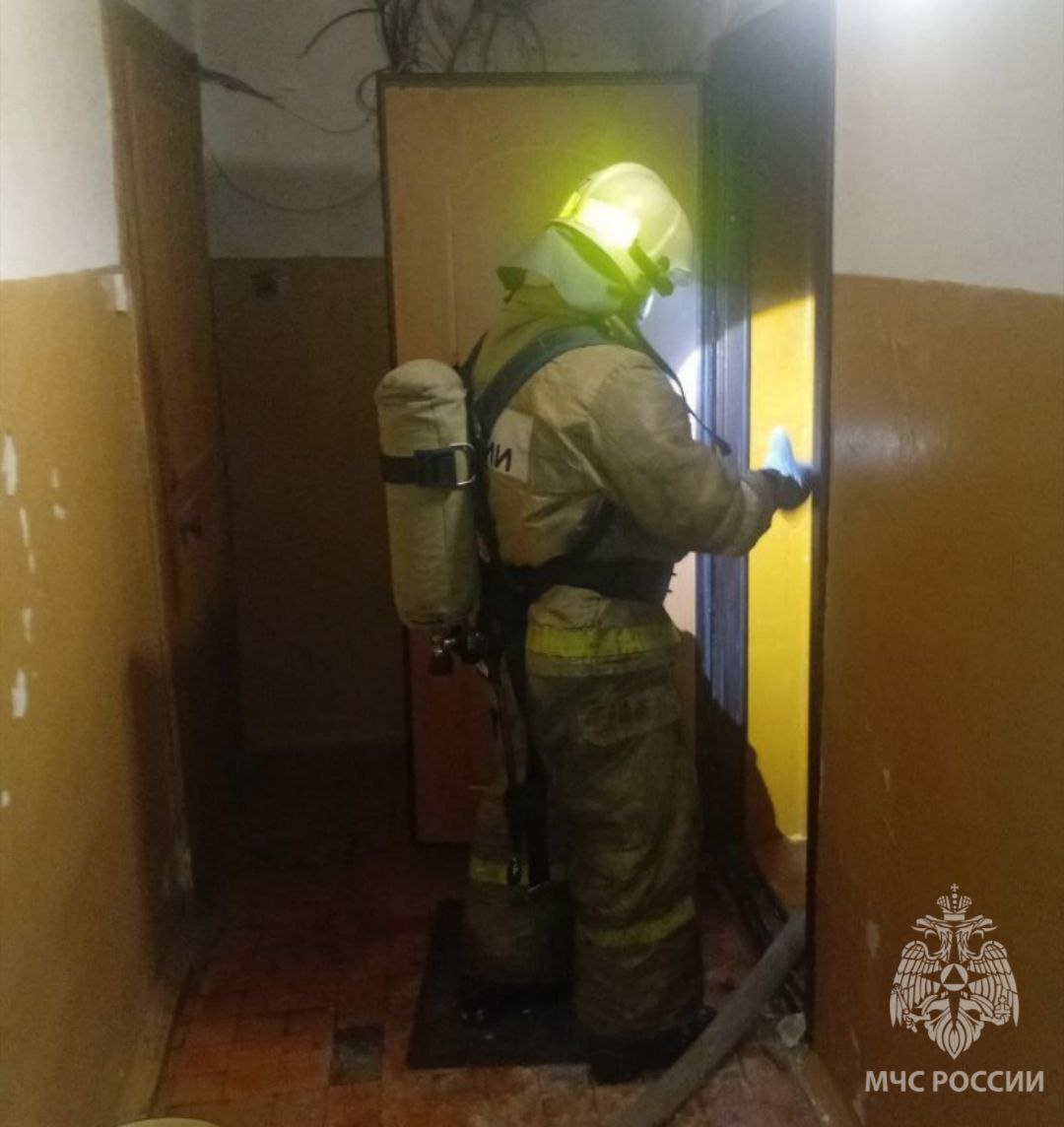 В Любани ликвидирован пожар в многоквартирном доме