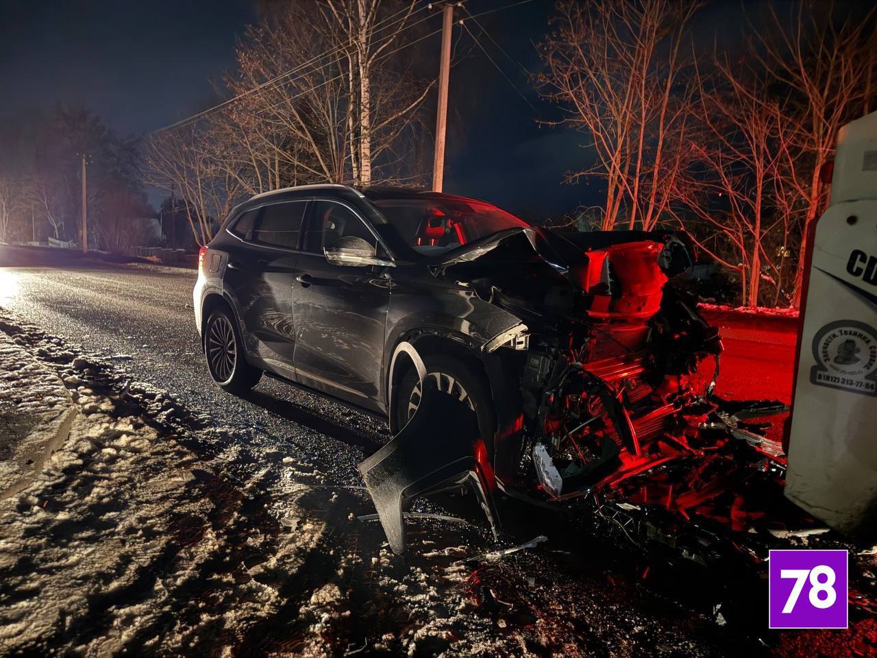 Водитель погиб в результате столкновения с погрузчиком в Ленобласти Водитель погиб в результате столкновения с погрузчиком в Ленобласти