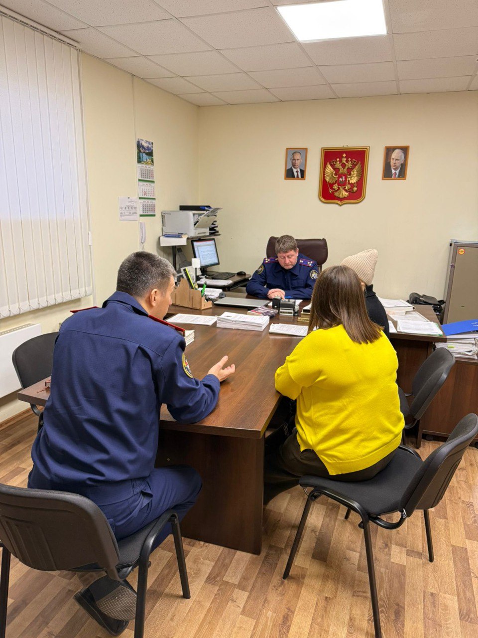 Заместитель руководителя следственного управления СК России по Ленинградской области провел выездной прием граждан в Бокситогорске и Тихвине Заместитель руководителя следственного управления СК России по Ленинградской области провел выездной прием граждан в Бокситогорске и Тихвине