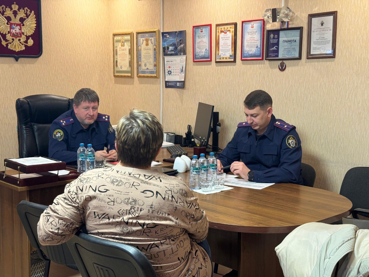 Заместитель руководителя следственного управления СК России по Ленинградской области провел выездной прием граждан в Бокситогорске и Тихвине Заместитель руководителя следственного управления СК России по Ленинградской области провел выездной прием граждан в Бокситогорске и Тихвине