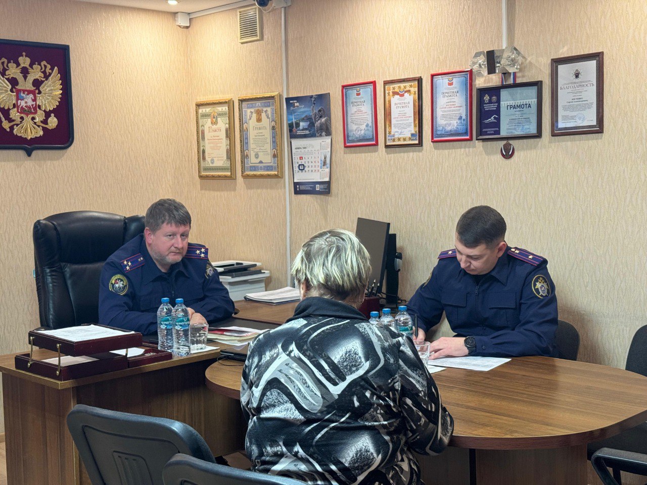 Заместитель руководителя следственного управления СК России по Ленинградской области провел выездной прием граждан в Бокситогорске и Тихвине Заместитель руководителя следственного управления СК России по Ленинградской области провел выездной прием граждан в Бокситогорске и Тихвине
