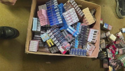 В Ленобласти задержали налетчиков с ломом и краденными сигаретами