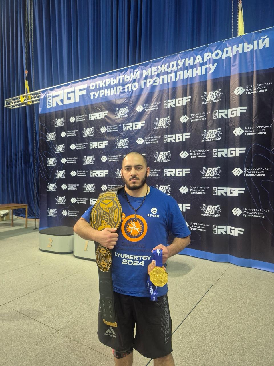 Ленинградский борец завоевал две медали на международном турнире