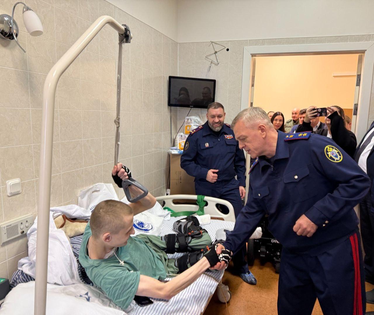 Заместитель Председателя СК России посетил Военно-медицинскую академию имени С.М. Кирова в Санкт-Петербурге Заместитель Председателя СК России посетил Военно-медицинскую академию имени С.М. Кирова в Санкт-Петербурге