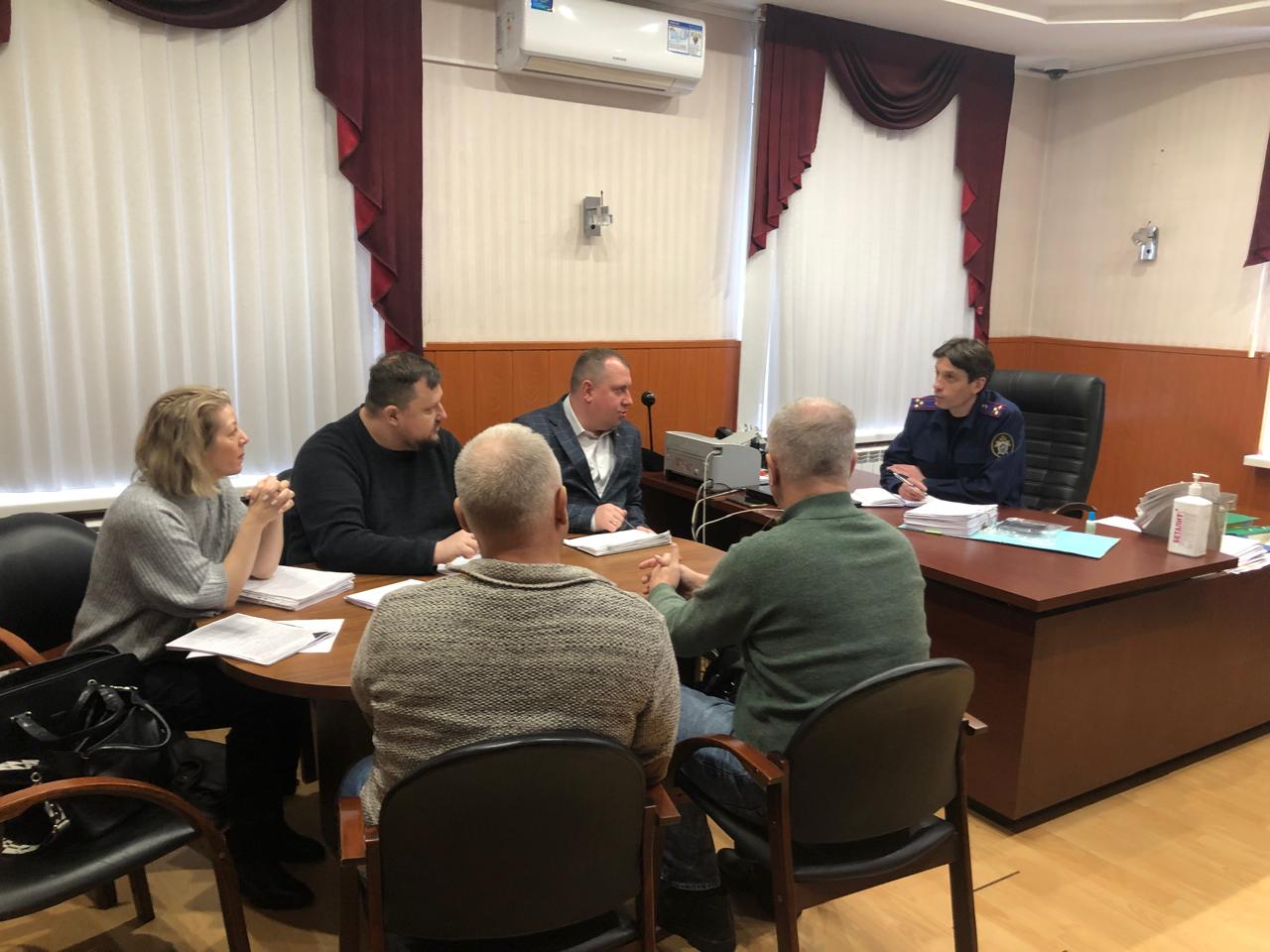 Заместитель руководителя Следственного управления СК России по Ленинградской области провел выездной прием граждан в городе Приозерске