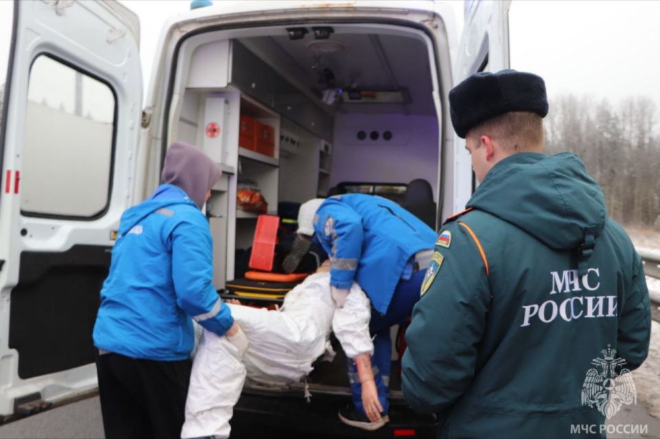 В Тосненском районе стартовали комплексные учения по ликвидации последствий массового ДТП на трассе М-11 "Нева"