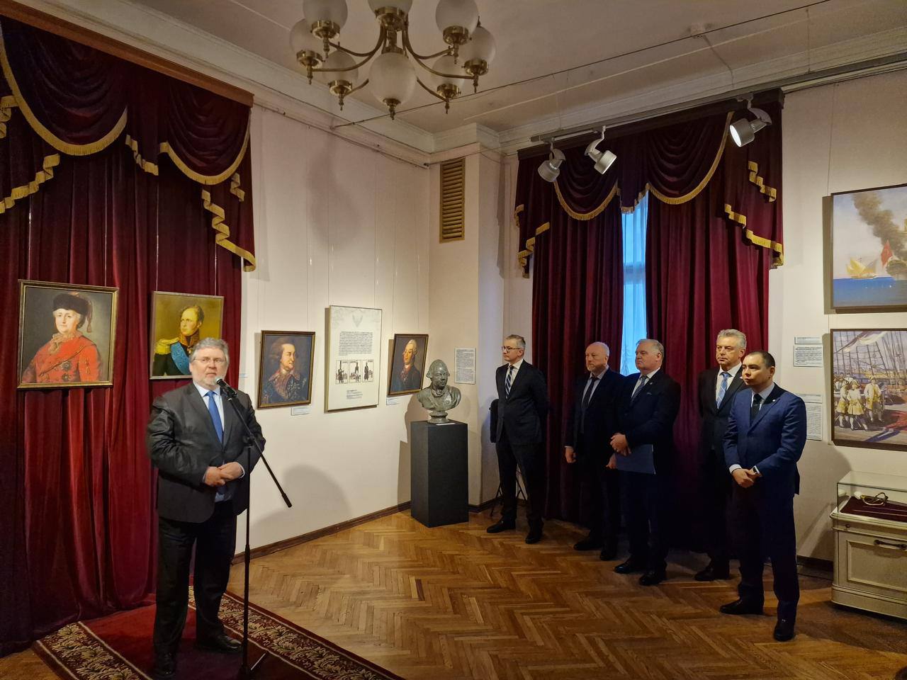 26 ноября в Санкт-Петербурге по случаю 275-летия со дня рождения Министра иностранных дел Российской империи А.Я.Будберга (1750-1812) прошли памятные мероприятия, организованные по инициативе МИД России и Российского... 26 ноября в Санкт-Петербурге по случаю 275-летия со дня рождения Министра иностранных дел Российской империи А.Я.Будберга (1750-1812) прошли памятные мероприятия, организованные по инициативе МИД России и Российского...