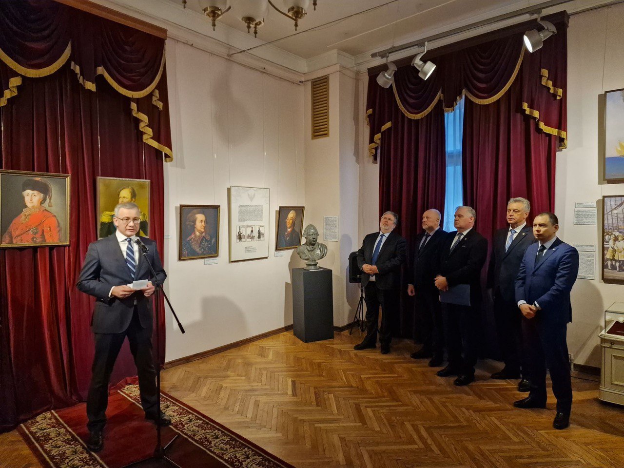 26 ноября в Санкт-Петербурге по случаю 275-летия со дня рождения Министра иностранных дел Российской империи А.Я.Будберга (1750-1812) прошли памятные мероприятия, организованные по инициативе МИД России и Российского... 26 ноября в Санкт-Петербурге по случаю 275-летия со дня рождения Министра иностранных дел Российской империи А.Я.Будберга (1750-1812) прошли памятные мероприятия, организованные по инициативе МИД России и Российского...