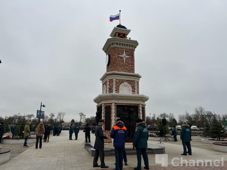 В Ленобласти появился Сквер спасателей и монумент пожарным