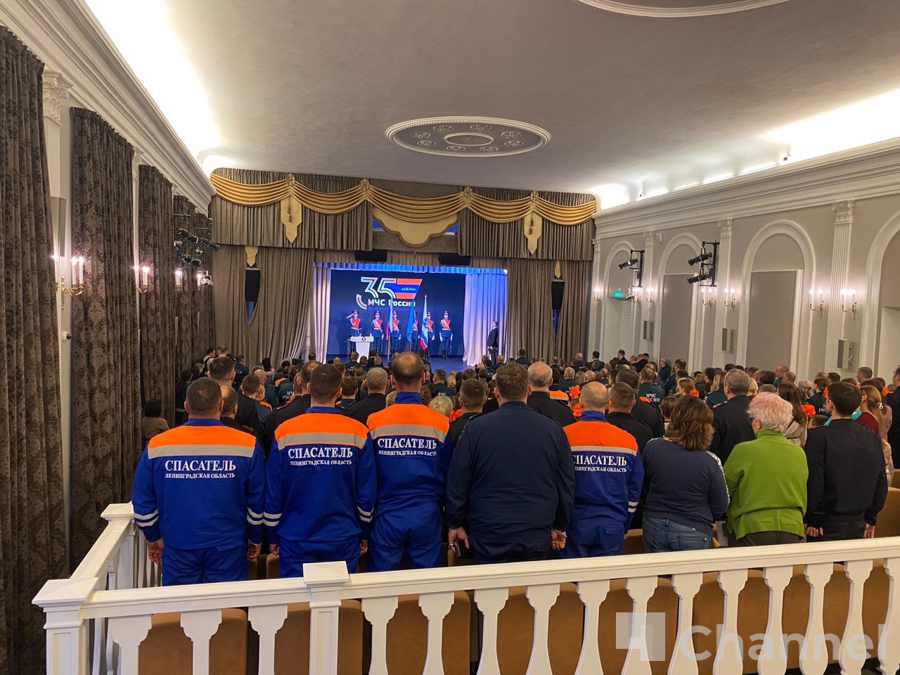 В Большом Гатчинском дворце прошла церемония награждения личного состава Ленинградской областной подсистемы РСЧС В Большом Гатчинском дворце прошла церемония награждения личного состава Ленинградской областной подсистемы РСЧС