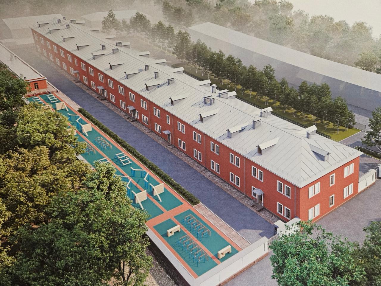 В Ленобласти разрабатывают проект реставрации Красной казармы в Выборге В Ленобласти разрабатывают проект реставрации Красной казармы в Выборге