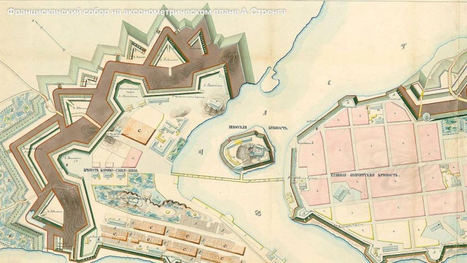 В толще ворот Выборгского замка нашли следы пропавшего средневекового собора