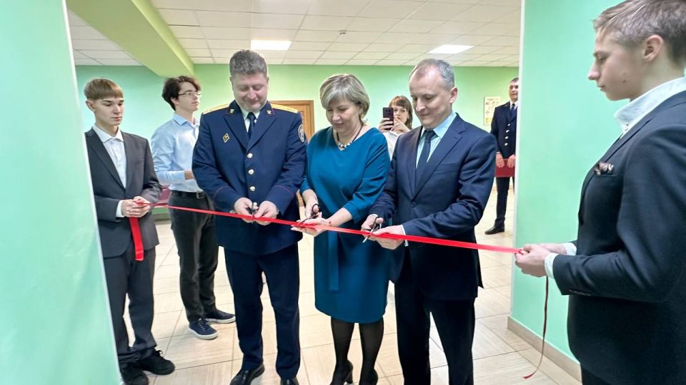 В Волосовском районе открылись два подшефных кадетских класса Следственного комитета России