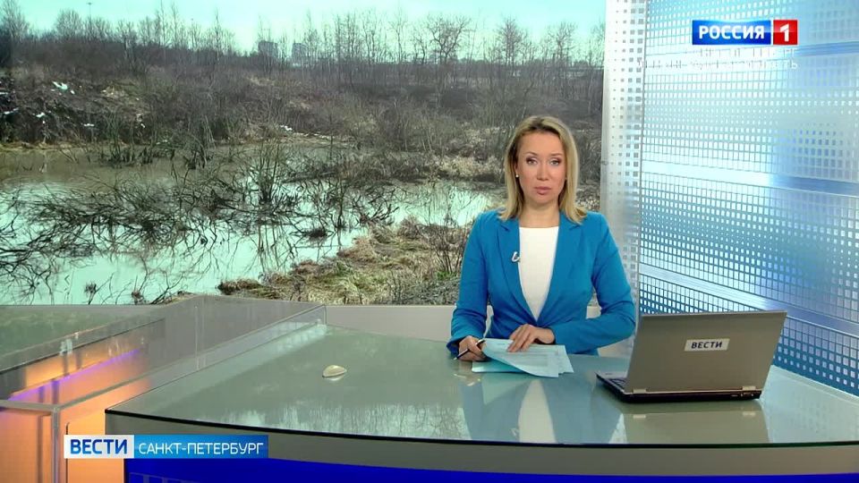 Реку Утку в Невском районе засоряют строительными отходами