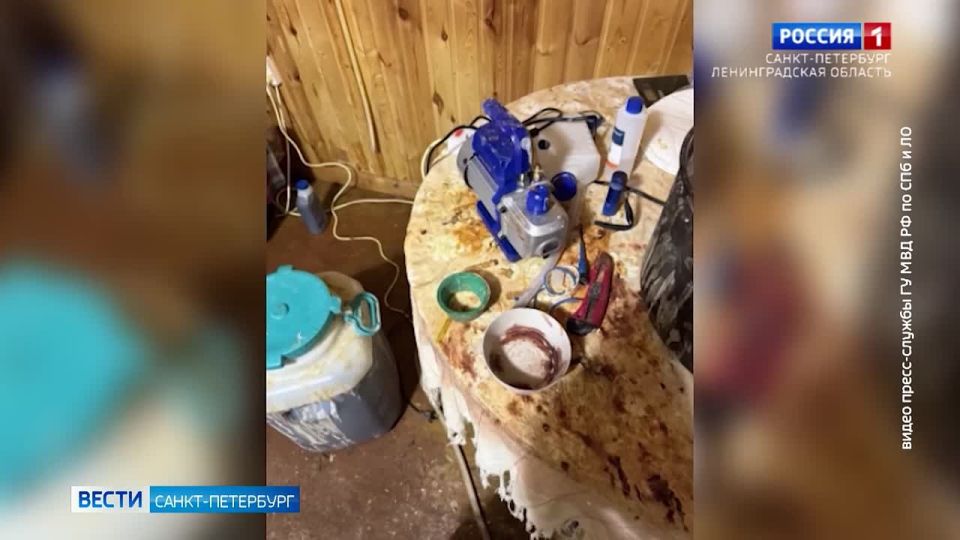 В посёлке Белоостров обнаружили подпольную нарколабораторию