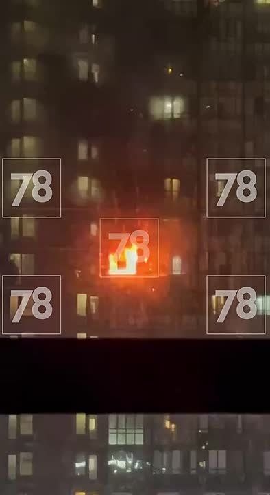 В одном из ЖК Мурино случился пожар