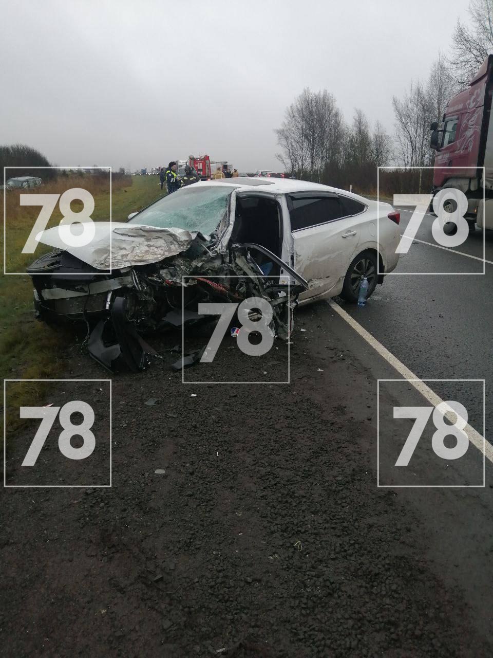 Три человека пострадали в ДТП на 87 километре трассы «Кола» Три человека пострадали в ДТП на 87 километре трассы «Кола»