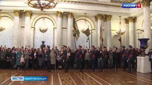 В Эрмитаже прошла торжественная церемония в честь Дня святого великомученика Георгия Победоносца