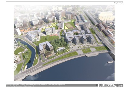 На месте бизнес-центра «Акватория» на Выборгской набережной построят жилой комплекс