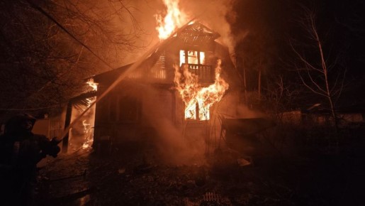 За прошедшие сутки подразделения территориального пожарно-спасательного гарнизона Ленинградской области реагировали на 9 оперативных событий: