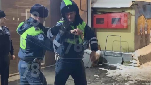 Полиция проводит рейд по пьяным водителям в Петербурге