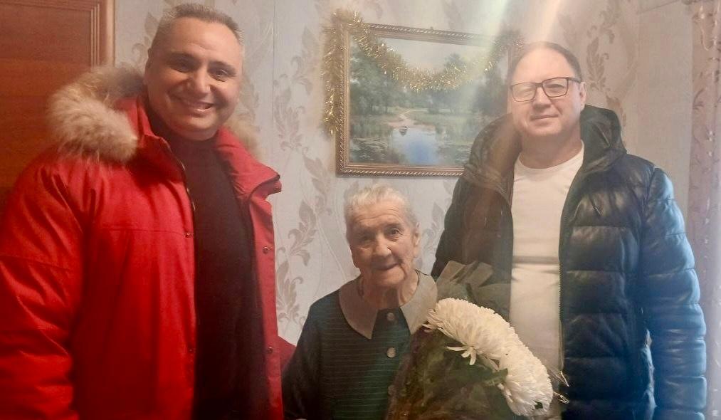 Жительница поселка Высокоключевой Анастасия Алексеева отмечает 101-летие