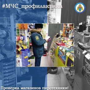 Инспектирование мест продажи пиротехники