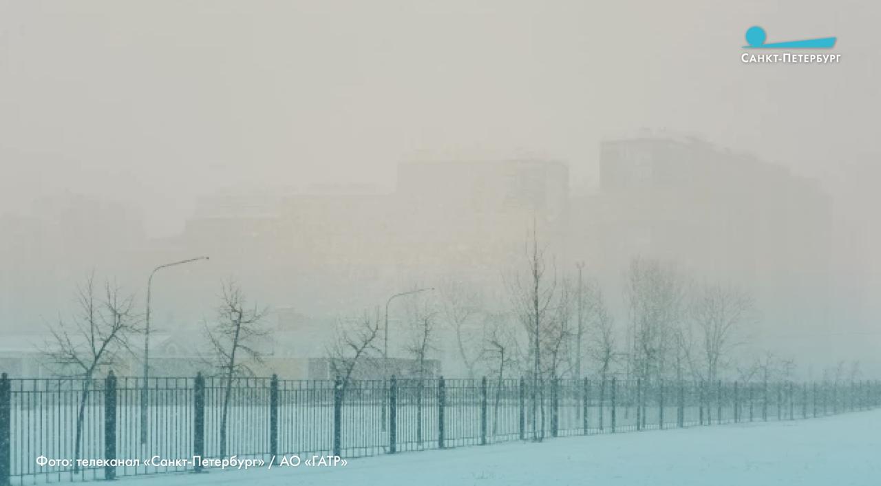 6 января на территории Ленинградской области местами будет идти небольшой снег