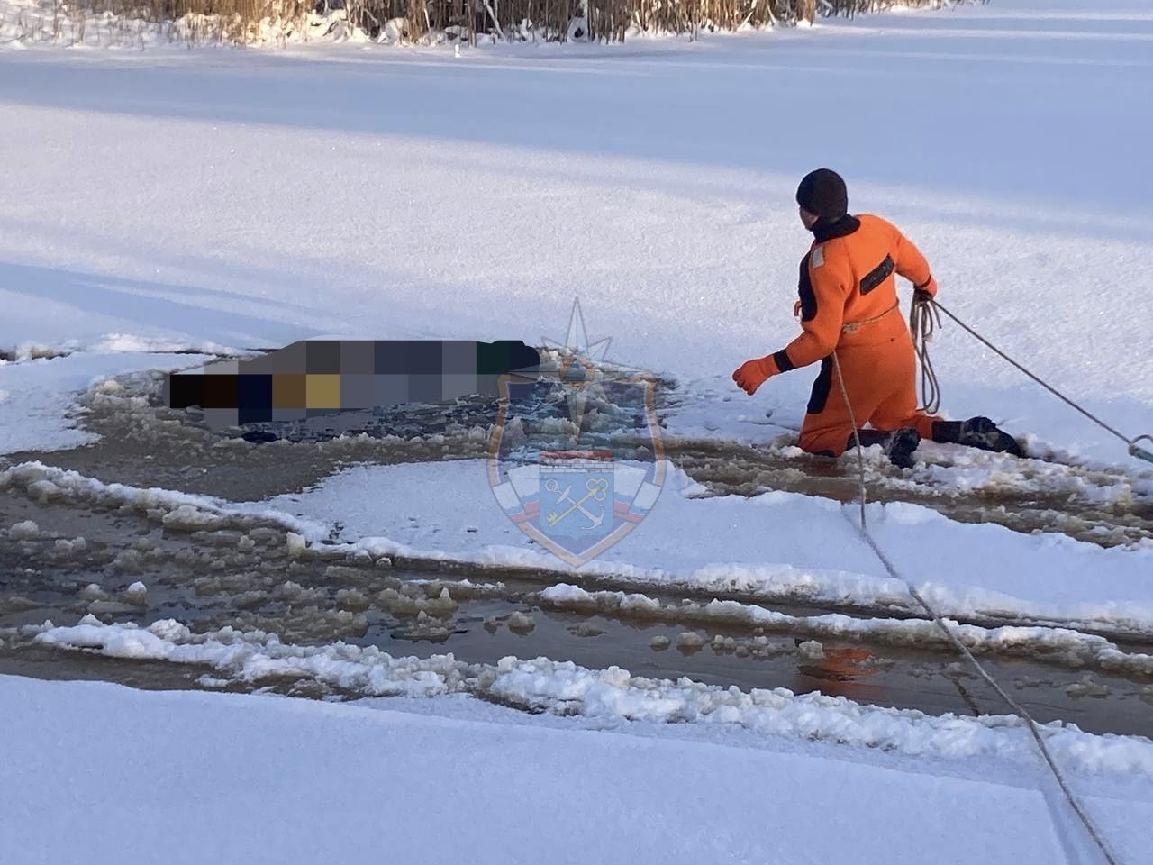 В Новоладожском канале утонул человек