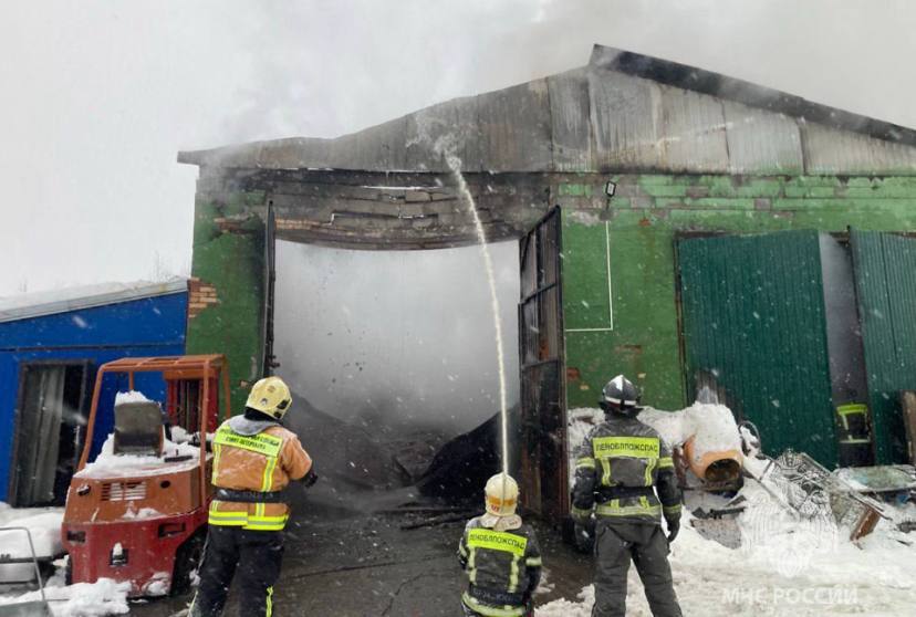 Пожар локализован на площади 168 квадратных метров