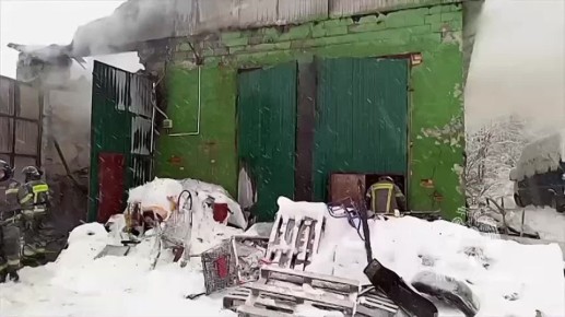 Кадры с места происшествия