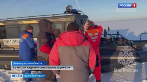 Под Шлиссельбургом спасли мужчину, который заблудился на Ладожском озере
