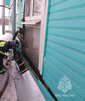 Благодаря слаженным действиям 140-й пожарной части и добровольцев, очаг пожара ликвидирован в кратчайшие сроки