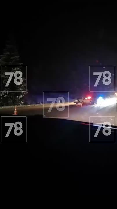 На 63-м километре федеральной автодороги Р-23 «Псков» произошло жесткое лобовое столкновение легковушек