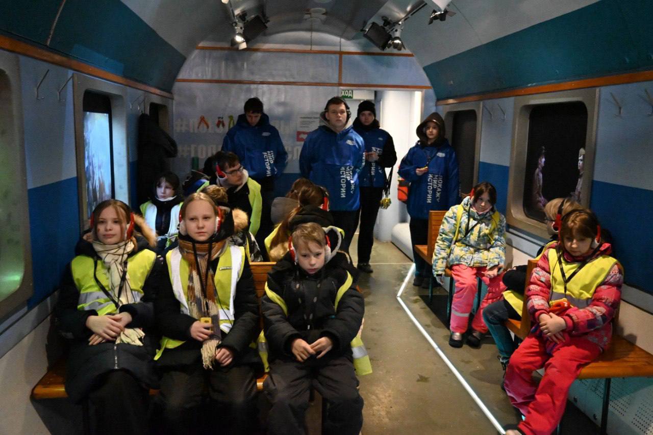 Поезд Победы прибыл в Выборг!