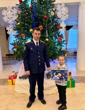 Руководитель следственного отдела по городу Бокситогорску СУ СК России по Ленинградской области исполнил мечту мальчика