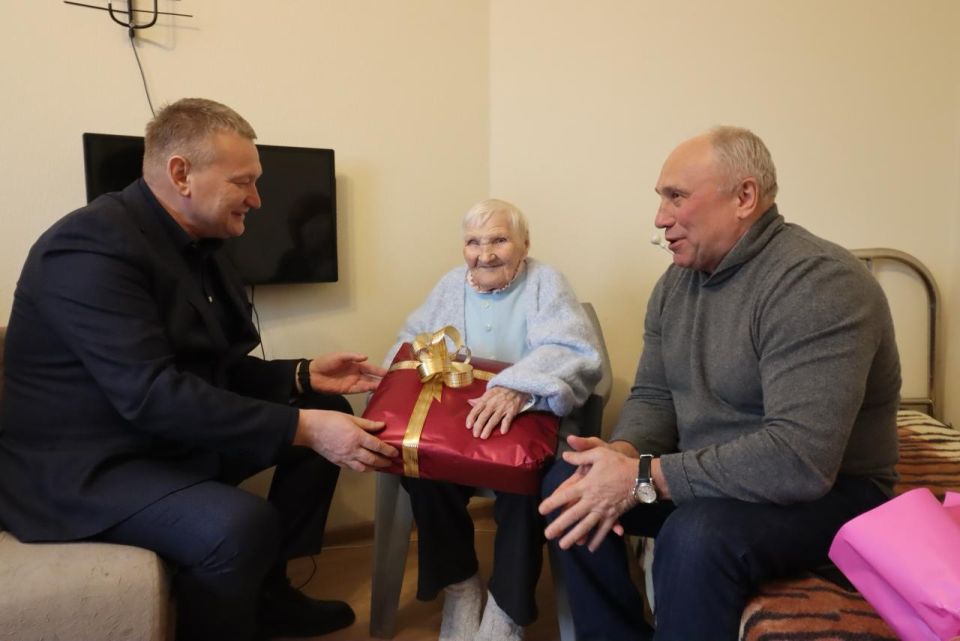 Капиталина Киселева из Кудрово отметила 103-й день рождения