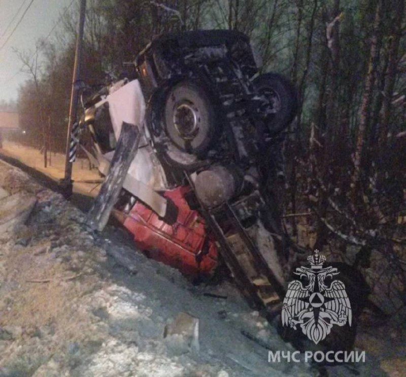 Во Всеволожском районе произошло ДТП с участием бензовоза